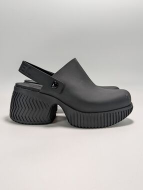 Sorel ONA Streetworks Platform Heel Clogs - Black